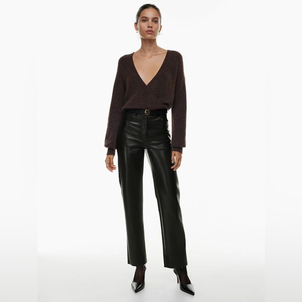 Aritzia leather pant